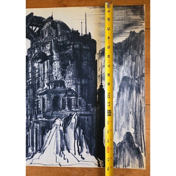 Francis Ford Coppolas Draculas Castle Mentor Huebner Conceptual Art Photo Copy - Picture 4 of 5